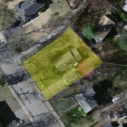 118 Osborne Path, Newton, MA 02459 aerial view