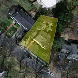 60 Dwhinda Rd, Newton, MA 02468 aerial view