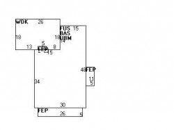 180 Chapel St, Newton, MA 02458 floor plan