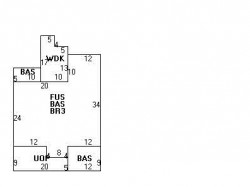 36 Canterbury Rd, Newton, MA 02461 floor plan