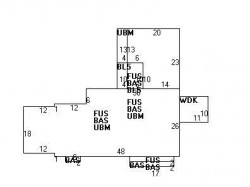 14 Hampden Ter, Newton, MA 02459 floor plan