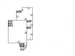 18 Weldon Rd, Newton, MA 02458 floor plan