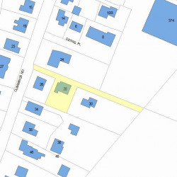 28 Cummings Rd, Newton, MA 02459 plot plan