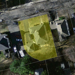 26 Athelstane Rd, Newton, MA 02459 aerial view