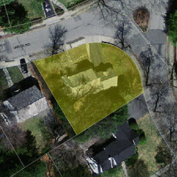 210 Varick Rd, Newton, MA 02468 aerial view