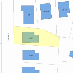 12 Sumner St, Newton, MA 02459 plot plan