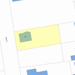 50 Oak St, Newton, MA 02464 plot plan