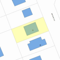 25 Margaret Rd, Newton, MA 02461 plot plan