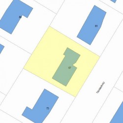 67 Truman Rd, Newton, MA 02459 plot plan