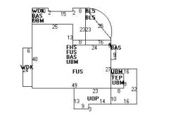 38 Bracebridge Rd, Newton, MA 02459 floor plan