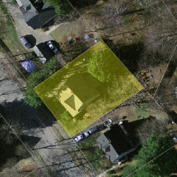 14 Oxford Rd, Newton, MA 02459 aerial view