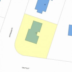 5 Fessenden St, Newton, MA 02460 plot plan