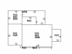 172 Kirkstall Rd, Newton, MA 02460 floor plan