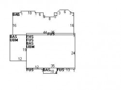 15 Walden St, Newton, MA 02460 floor plan