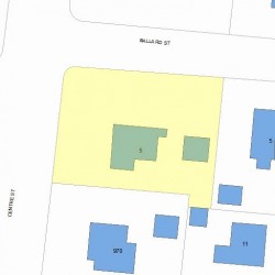 5 Ballard St, Newton, MA 02459 plot plan