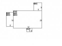 47 Taft Ave, Newton, MA 02465 floor plan