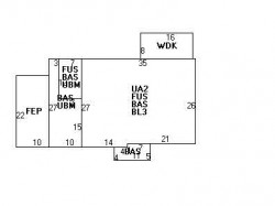 5 Rotherwood Rd, Newton, MA 02459 floor plan