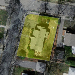 6 Rangeley Rd, Newton, MA 02465 aerial view