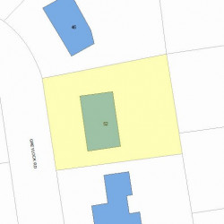 52 Greylock Rd, Newton, MA 02465 plot plan