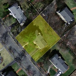 30 Tennyson Rd, Newton, MA 02465 aerial view