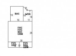 19 Elmore St, Newton, MA 02459 floor plan