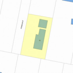 15 Atkinson St, Newton, MA 02462 plot plan
