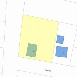 19 Neal St, Newton, MA 02462 plot plan