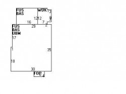 34 West St, Newton, MA 02458 floor plan