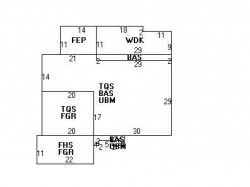 6 Graydale Cir, Newton, MA 02466 floor plan