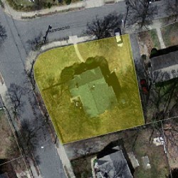 66 Stratford Rd, Newton, MA 02465 aerial view
