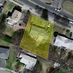 1234 Commonwealth Ave, Newton, MA 02465 aerial view