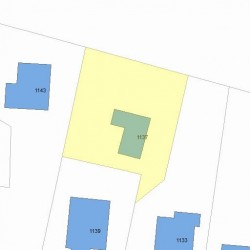 1137 Beacon St, Newton, MA 02461 plot plan