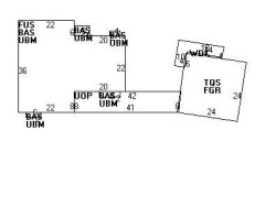 11 Norumbega Ct, Newton, MA 02466 floor plan