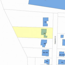 166 Edinboro St, Newton, MA 02460 plot plan