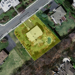 50 Countryside Rd, Newton, MA 02459 aerial view