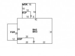 65 Albemarle Rd, Newton, MA 02460 floor plan