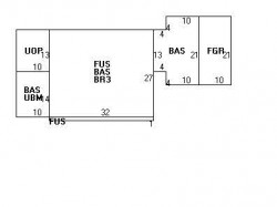 138 Berkeley St, Newton, MA 02465 floor plan