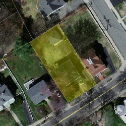 205 Auburndale Ave, Newton, MA 02466 aerial view