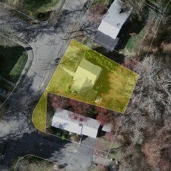 9 Brandeis Rd, Newton, MA 02459 aerial view