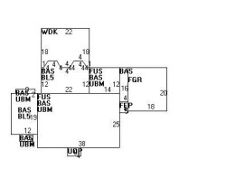 99 Franklin St, Newton, MA 02458 floor plan