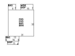 21 Concolor Ave, Newton, MA 02458 floor plan