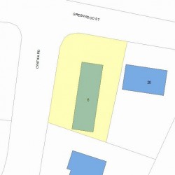 6 Cynthia Rd, Newton, MA 02459 plot plan