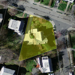 3 Exmoor Rd, Newton, MA 02459 aerial view