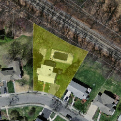32 Stanley Rd, Newton, MA 02468 aerial view