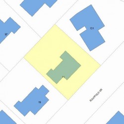 11 Schofield Dr, Newton, MA 02460 plot plan