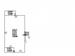 51 Gardner St, Newton, MA 02458 floor plan