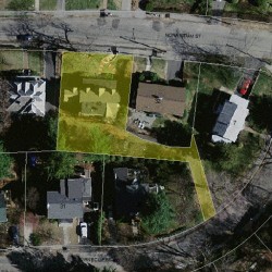 40 Nonantum St, Newton, MA 02458 aerial view