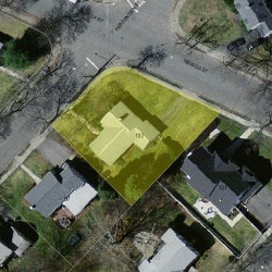 103 Fessenden St, Newton, MA 02460 aerial view