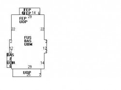 614 Watertown St, Newton, MA 02460 floor plan