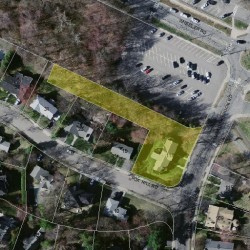 118 Meadowbrook Rd, Newton, MA 02459 aerial view